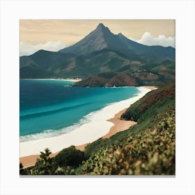 So Paulo Beach Canvas Print