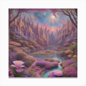 Ethereal Forest Canvas Print