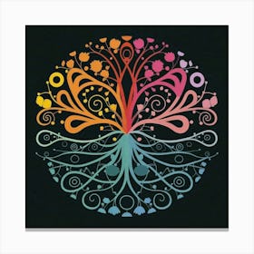 Tree Of Life 4 Canvas Print