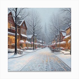 Winter'S Day Canvas Print