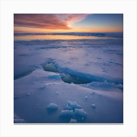 Arctic Sunrise Canvas Print