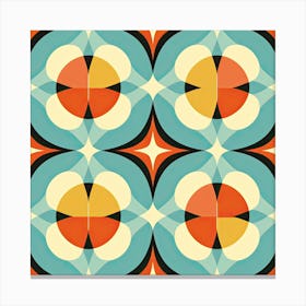 Abstract Geometric Pattern 2 Canvas Print