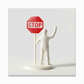 Stop Sign 1 Canvas Print