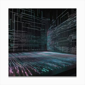 'Code' Canvas Print