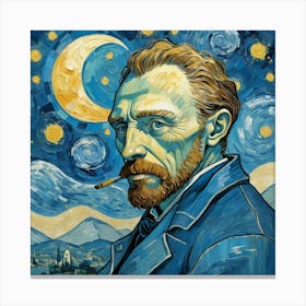 Starry Night 1 Canvas Print