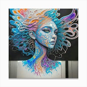 Psychedelic Painting Canvas Print