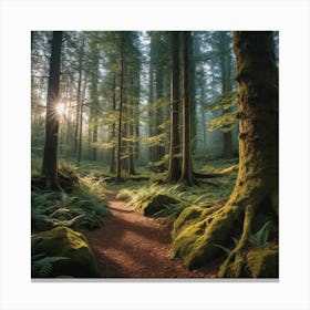 Forest Underbrush Canvas Print