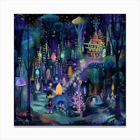 Fairy Forest 2 Canvas Print