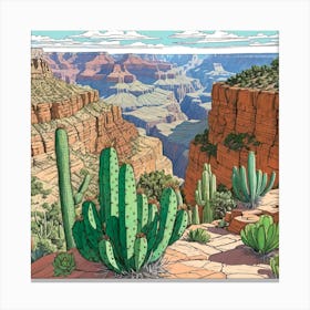 Grand Canyon Canvas Print