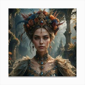 Beauty And The Beast Canvas Print