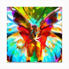 Tropical butterfly Canvas Print