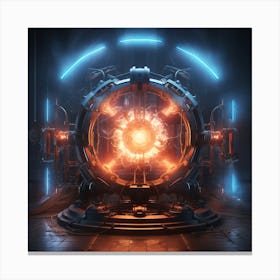 Proton fusion 3 Canvas Print