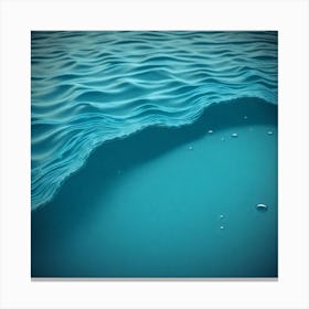 Water Surface 41 Canvas Print