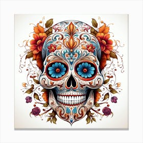 Sugar Skull Canvas Print