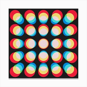 Geometric and colorful shapes 8 Canvas Print