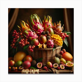 Fruit Basket 1 Canvas Print