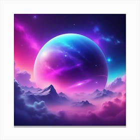 Galaxy Wallpaper Canvas Print