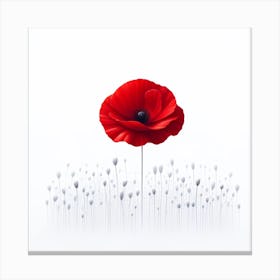 Remembrance Poppy 1 Canvas Print