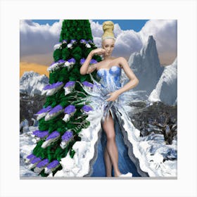 Ice Princess 0015 Canvas Print