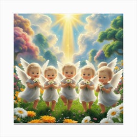 Angels Canvas Print