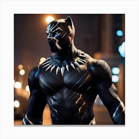 Black Panther Canvas Print