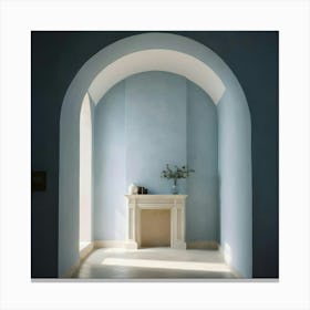 Blue Room Canvas Print