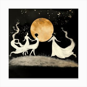 Moonlight Dance II Canvas Print