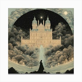 Castle In The Sky 1 Canvas Print