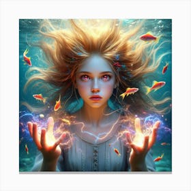 Mermaid 35 Canvas Print