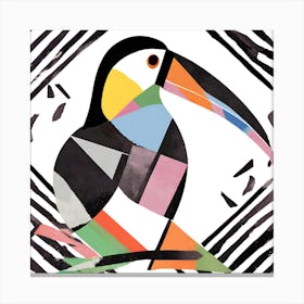 Color Toucan Bird Canvas Print