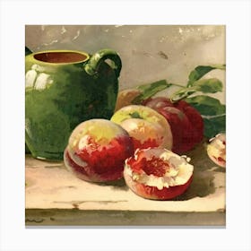 Figs And Pears Canvas Print