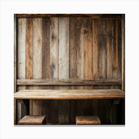 Dinner Abstract Store Blank Rustic Wooden Eatery Product People Banner Decoration Shelf (12) Canvas Print