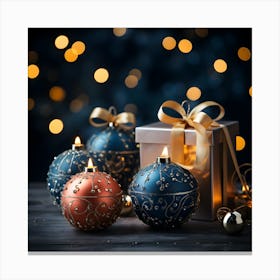 Christmas Lights Canvas Print