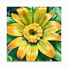 Yellow Daisy Canvas Print