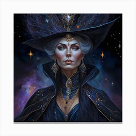 Witch Of The Night Canvas Print