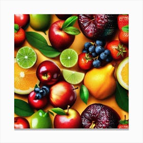 Fruit Wallpaper 3 Canvas Print