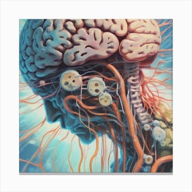 Human Brain 27 Canvas Print