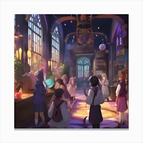 Harry Potter And The Goblet Of Fire Canvas Print