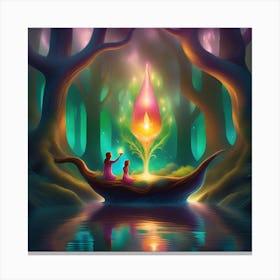 Dream In The Forest Canvas Print