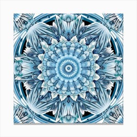 Blue Mandala 3 Canvas Print