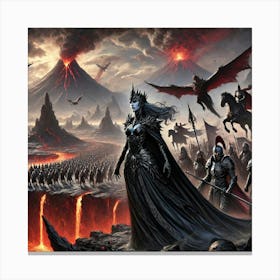 Queen Sorath Invasion Canvas Print