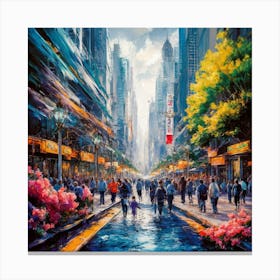 Cityscape Canvas Print