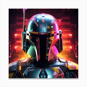 Star Wars Boba Fett 1 Canvas Print