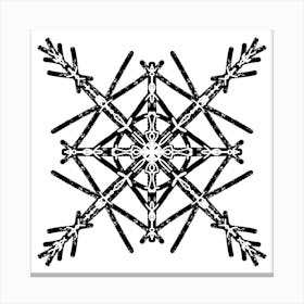 Snowflake 18 Canvas Print