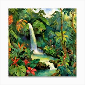 Tropical Jungle Canvas Print