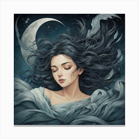 Sleepless Wind Art Print 0 Canvas Print