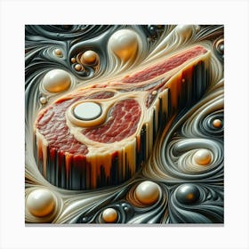 Piece Of Meat Canvas Print