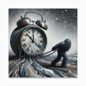 'The Clock' Canvas Print