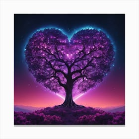 Heart Tree 15 Canvas Print