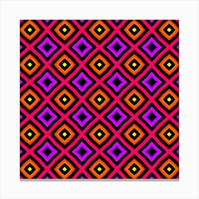 Squares Modern Backgrounds Texture 1 Canvas Print